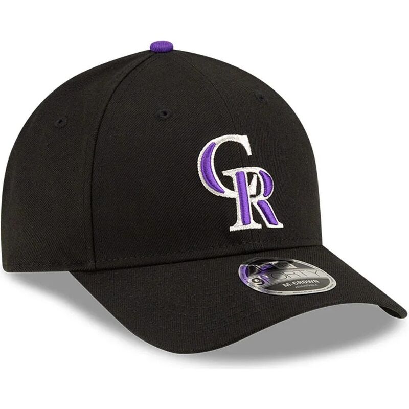 casquette-courbee-noire-snapback-avec-logo-violet-9forty-m-crown-player-replica-colorado-rockies-mlb-new-era casquette-courbee-noire-snapback-avec-logo-violet-9forty-m-crown-player-replica-colorado-rockies-mlb-new-era