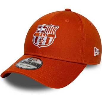 Casquette courbée orange ajustable 9FORTY Seasonal FC Barcelona LALIGA New Era