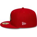 casquette-plate-rouge-ajustee-59fifty-basic-chicago-blackhawks-nhl-new-era