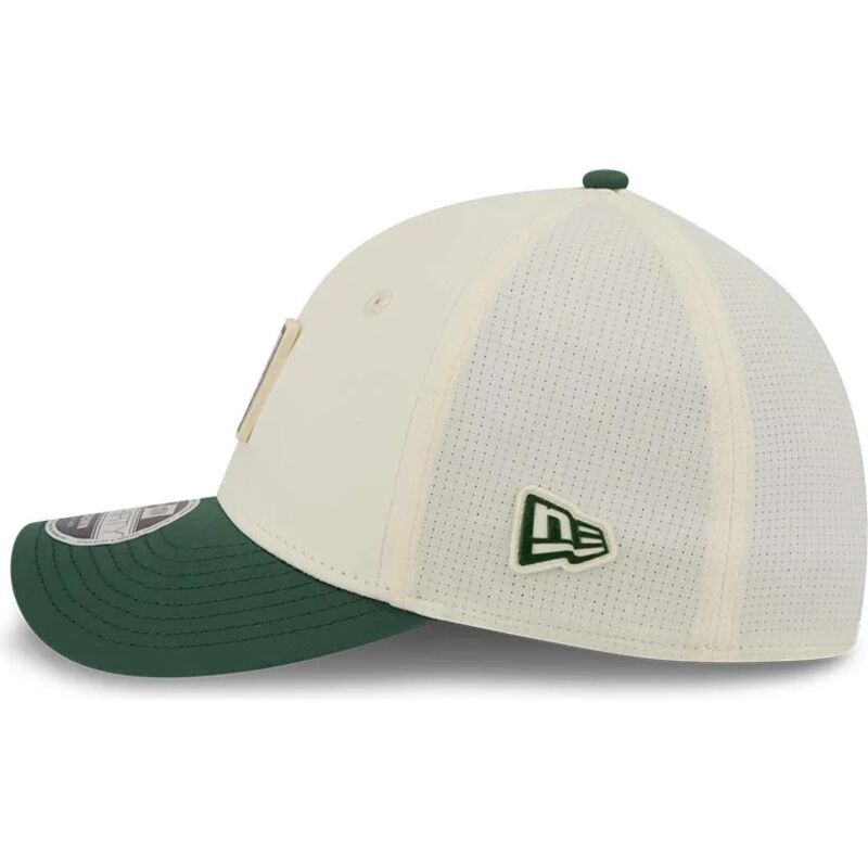 casquette-courbee-verte-et-beige-ajustee-39thirty-m-crown-training-2026-green-bay-packers-nfl-new-era