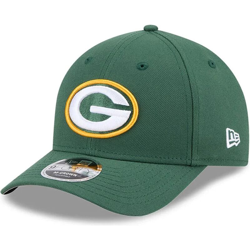 casquette-courbee-verte-snapback-9forty-m-crown-team-green-bay-packers-nfl-new-era casquette-courbee-verte-snapback-9forty-m-crown-team-green-bay-packers-nfl-new-era