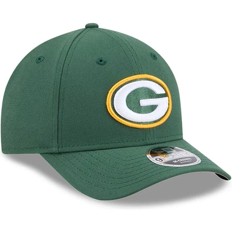 casquette-courbee-verte-snapback-9forty-m-crown-team-green-bay-packers-nfl-new-era casquette-courbee-verte-snapback-9forty-m-crown-team-green-bay-packers-nfl-new-era
