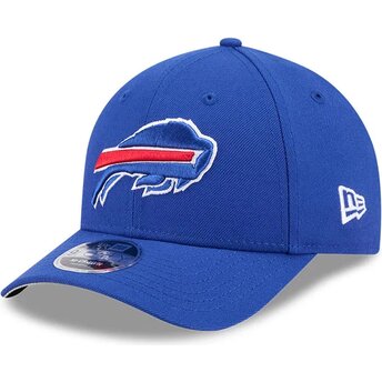 Mützen gebogen blau snapback 9FORTY M-Crown Team der Buffalo Bills NFL von New Era