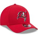 casquette-courbee-marron-snapback-9forty-m-crown-team-tampa-bay-buccaneers-nfl-new-era