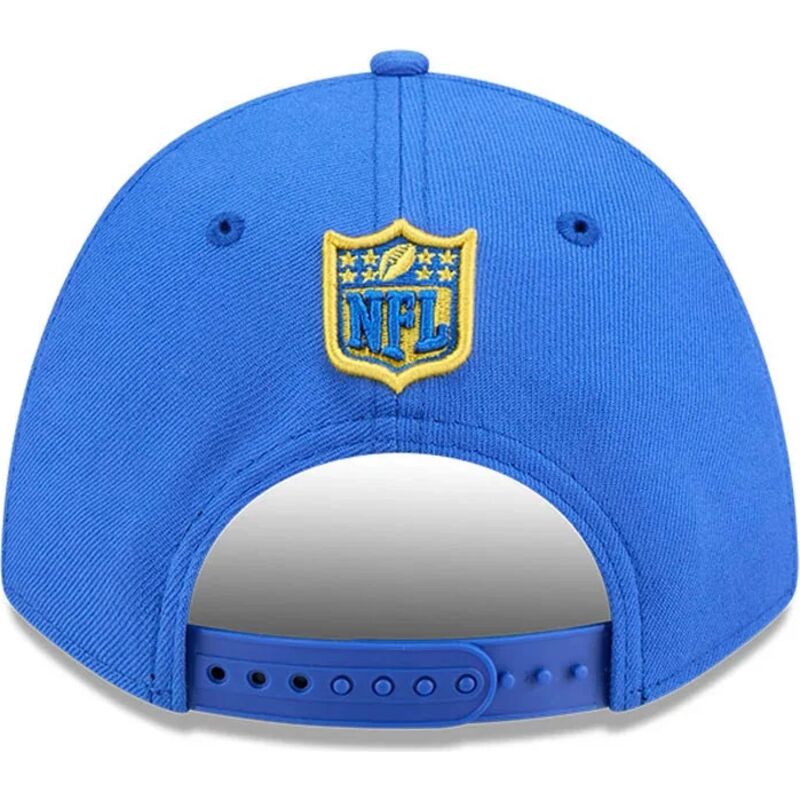 mutzen-gebogen-blau-snapback-9forty-m-crown-team-der-los-angeles-rams-nfl-von-new-era