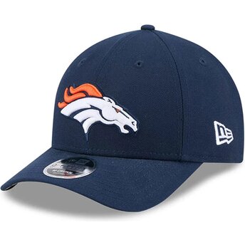 Mützen gebogen marineblau snapback 9FORTY M-Crown Team der Denver Broncos NFL von New Era