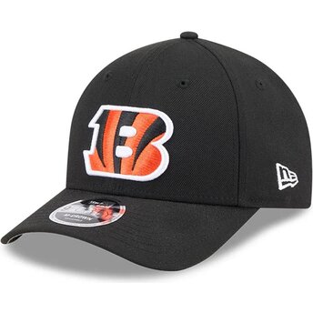 Casquette courbée noire snapback 9FORTY M-Crown Team Cincinnati Bengals NFL New Era