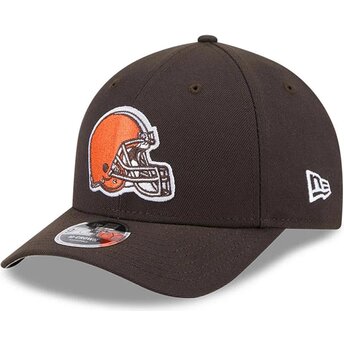 Casquette courbée marron snapback 9FORTY M-Crown Team Cleveland Browns NFL New Era