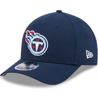 Mützen gebogen marineblau snapback 9FORTY M-Crown Team der Tennessee Titans NFL von New Era