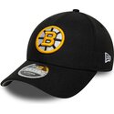 casquette-courbee-noire-snapback-9forty-m-crown-team-boston-bruins-nhl-new-era