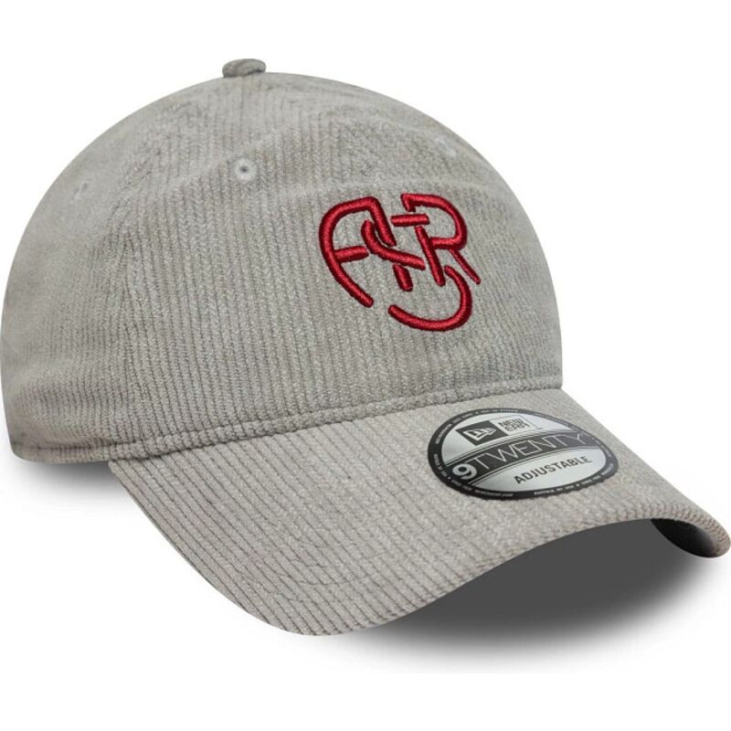 mutzen-gebogen-grau-verstellbares-band-9twenty-fleck-cord-der-associazione-sportiva-roma-serie-a-von-new-era