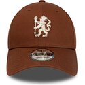 mutzen-gebogen-braun-snapback-9forty-team-der-chelsea-football-club-premier-league-von-new-era