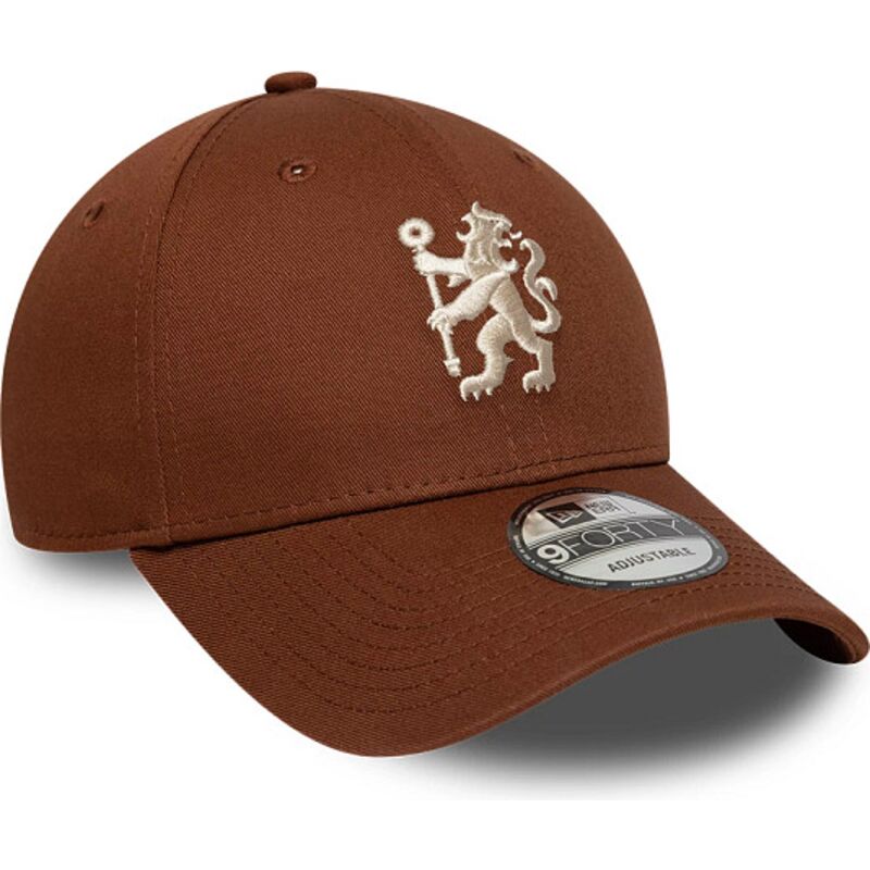 casquette-courbee-marron-snapback-9forty-team-chelsea-football-club-premier-league-new-era