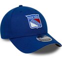 mutzen-gebogen-blau-snapback-9forty-m-crown-team-der-new-york-rangers-nhl-von-new-era