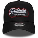 mutzen-gebogen-schwarz-snapback-fur-kinder-e-frame-patch-der-stade-toulousain-von-new-era