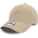 casquette-courbee-beige-ajustable-avec-logo-beige-9forty-baby-cord-stade-toulousain-top-14-new-era