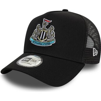 Mützen gebogen schwarz snapback E Frame Core der Newcastle United Football Club Premier League von New Era