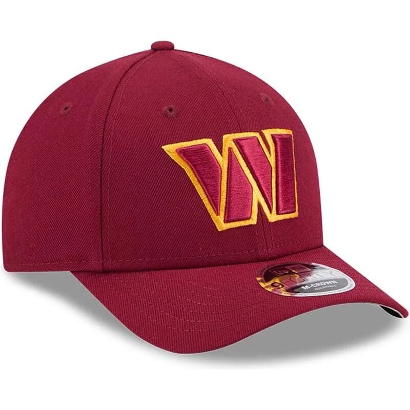 casquette-courbee-rouge-snapback-9forty-m-crown-team-washington-commanders-nfl-new-era casquette-courbee-rouge-snapback-9forty-m-crown-team-washington-commanders-nfl-new-era