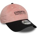 mutzen-gebogen-rosa-verstellbares-band-9twenty-cord-der-liverpool-football-club-premier-league-von-new-era