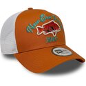 casquette-trucker-orange-et-blanche-a-frame-fishing-new-era