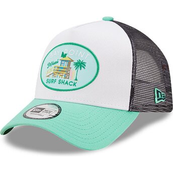 Mützen gebogen grün snapback A Frame Location der Miami von New Era