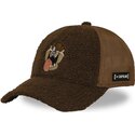 mutzen-gebogen-braun-snapback-tasmanischer-teufel-looney-tunes-von-capslab