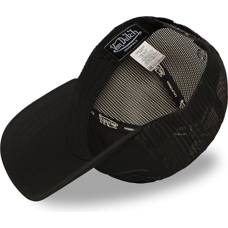 casquette-trucker-noire-emb03-von-dutch