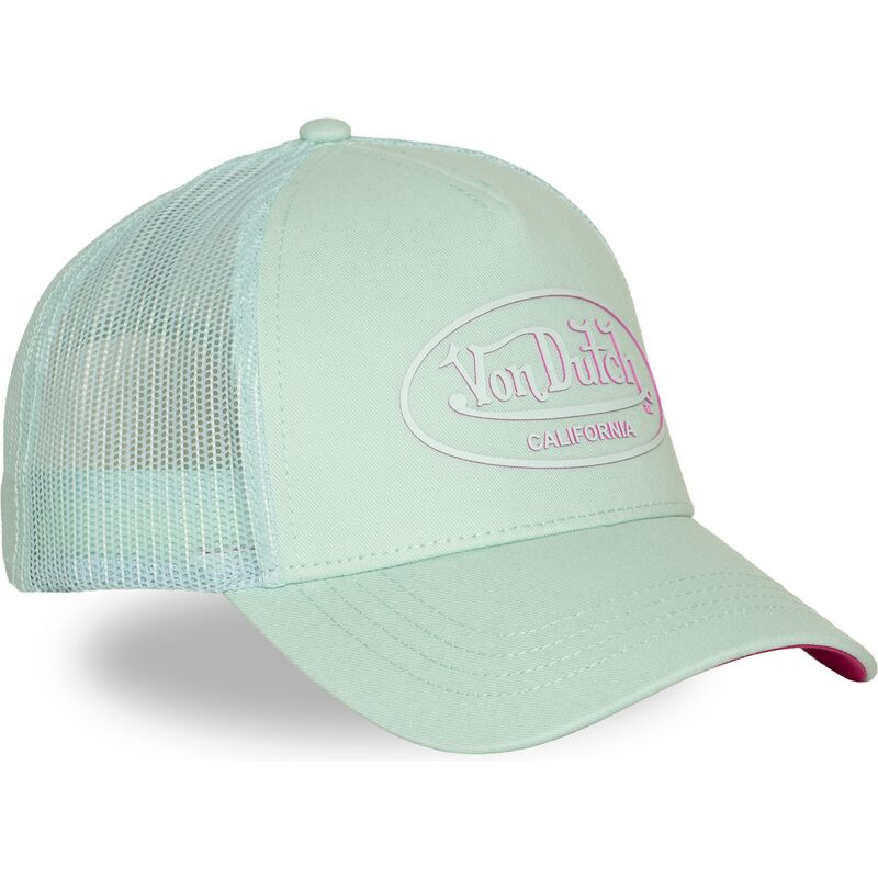 trucker-cap-grun-und-rosa-log21-von-von-dutch