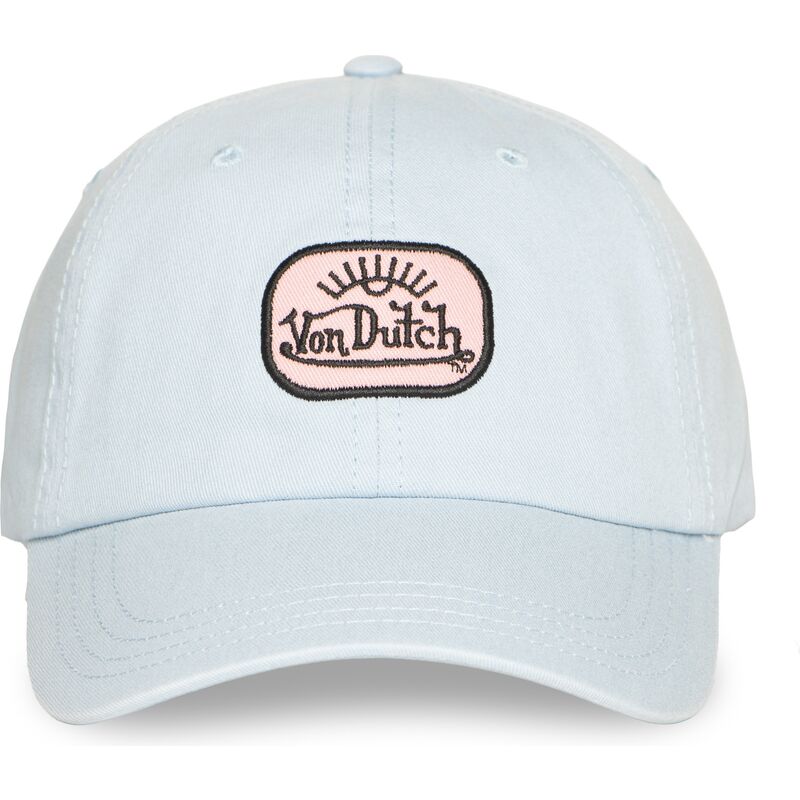 hellblaue-verstellbare-curved-cap-log11-von-von-dutch