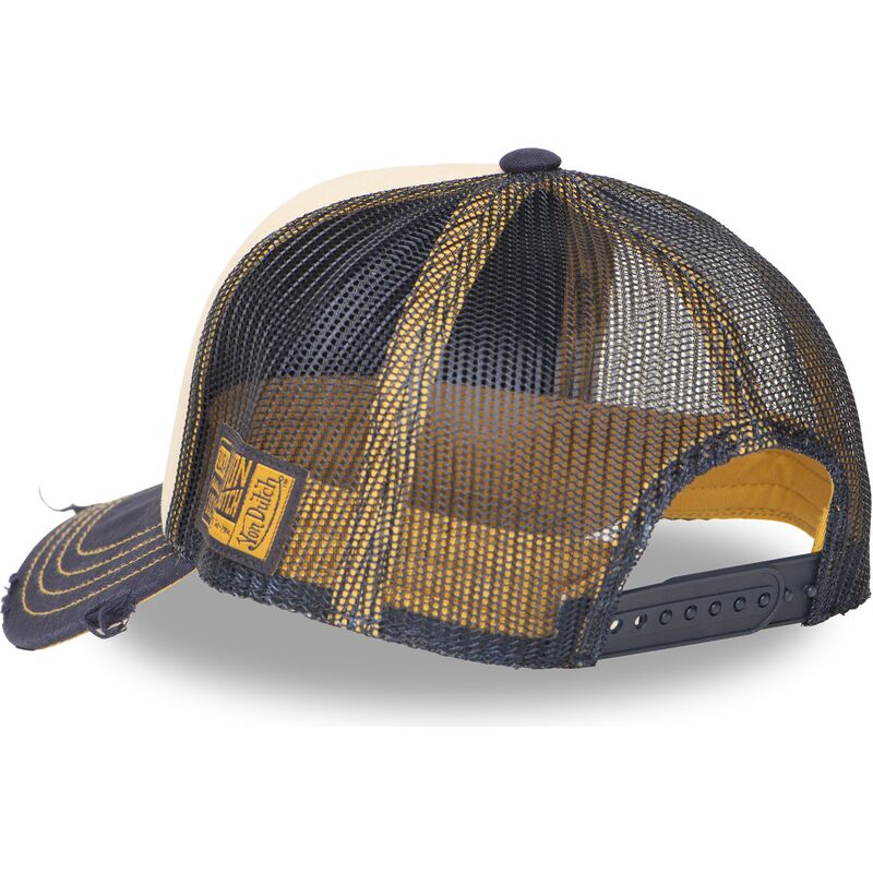 casquette-trucker-beige-et-bleue-marine-crew32-von-dutch