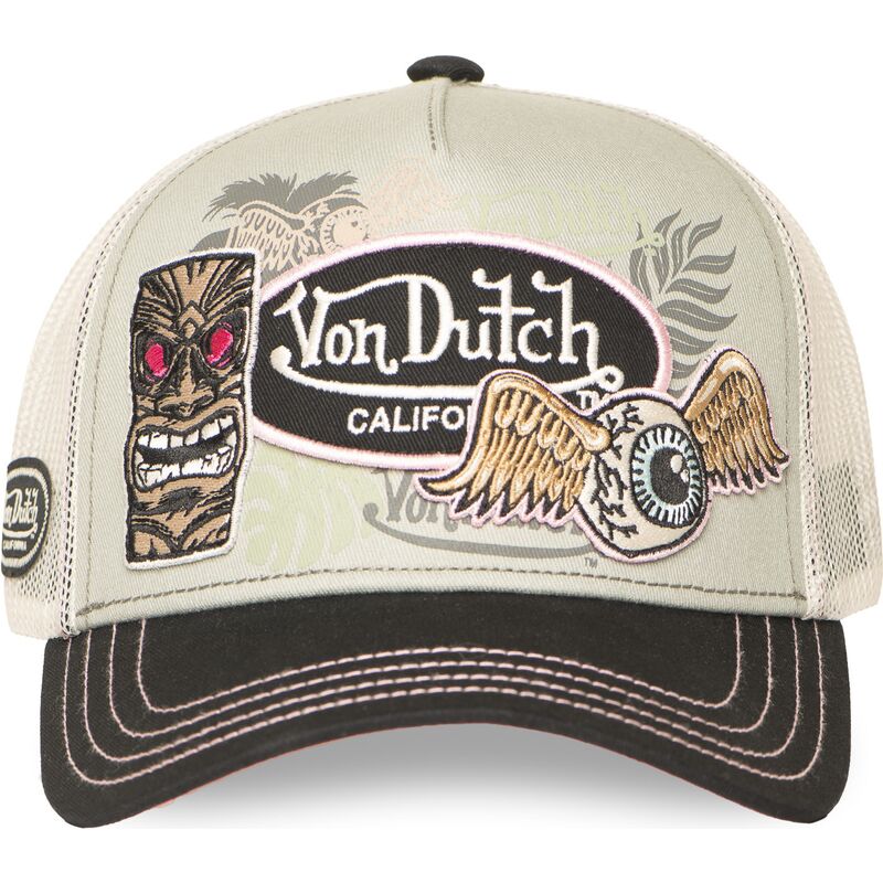 casquette-trucker-multicolore-patches13-von-dutch casquette-trucker-multicolore-patches13-von-dutch