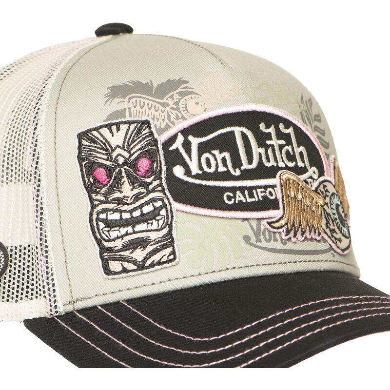 casquette-trucker-multicolore-patches13-von-dutch casquette-trucker-multicolore-patches13-von-dutch