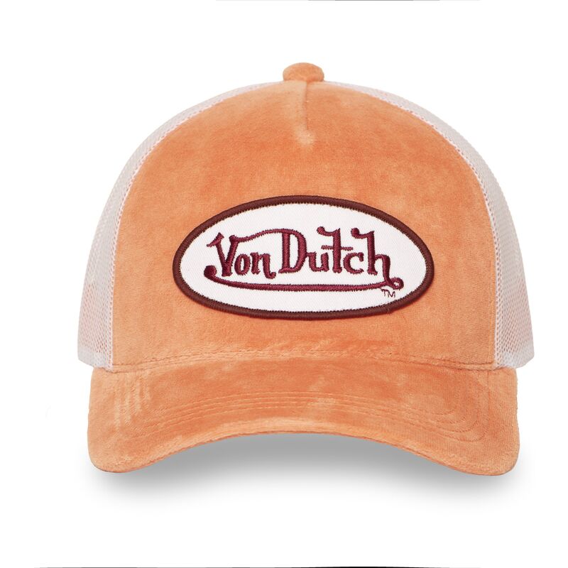 mutzen-gebogen-orange-snapback-kylie-pe-von-von-dutch