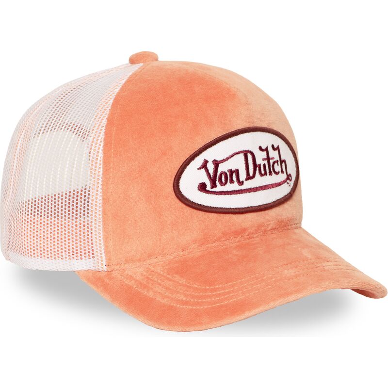 mutzen-gebogen-orange-snapback-kylie-pe-von-von-dutch