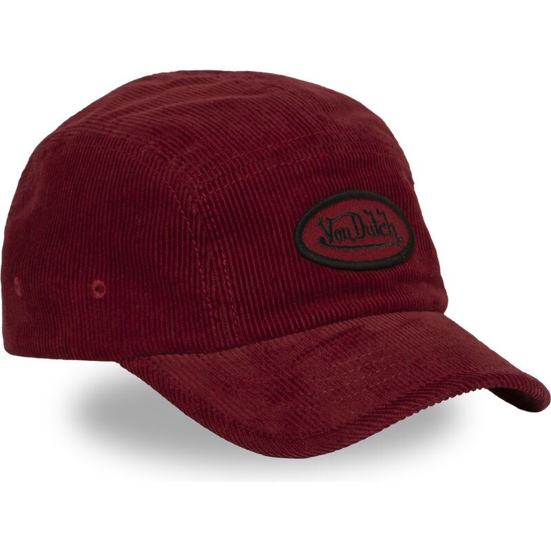 mutzen-gebogen-5-panel-rot-verstellbares-band-c5p-vel04-von-von-dutch