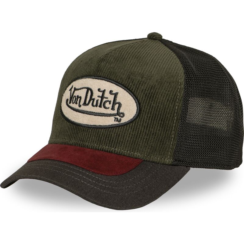 casquette-trucker-verte-et-rouge-shield07-von-dutch