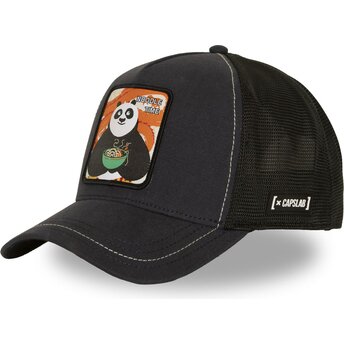 Mützen gebogen schwarz snapback KFP2 PAN Po Kung Fu Panda von Capslab