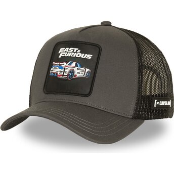 Mützen gebogen grau snapback FF01 DRI Fast & Furious von Capslab
