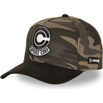 Casquette courbée camouflage snapback Capsule Corporation...