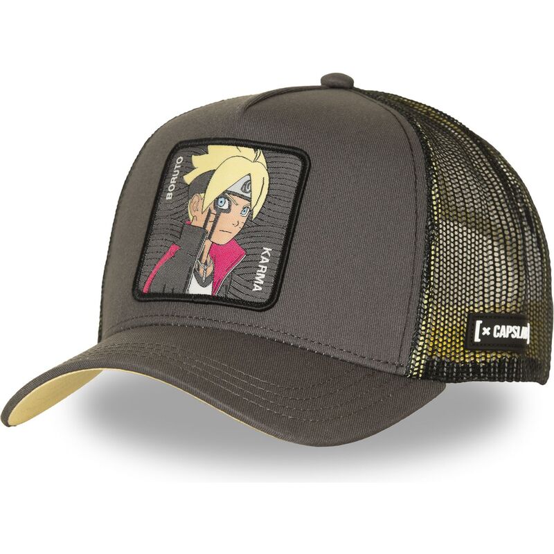casquette-trucker-grise-boruto-karma-bor-kar-capslab