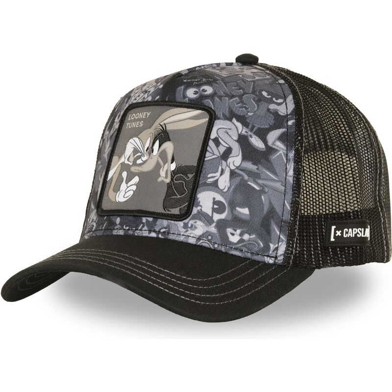 mutzen-gebogen-schwarz-snapback-loo14-duo-bugs-bunny-und-daffy-duck-looney-tunes-von-capslab