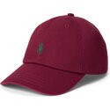 mutzen-gebogen-rot-verstellbares-band-cotton-chino-classic-sport-von-polo-ralph-lauren