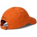 mutzen-gebogen-orange-verstellbares-band-cotton-chino-classic-sport-von-polo-ralph-lauren