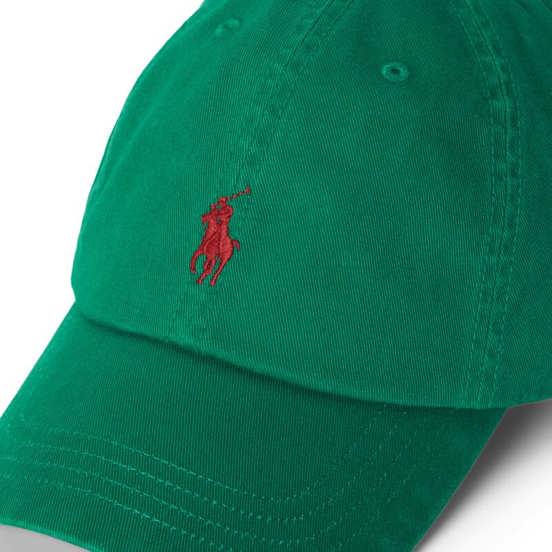 casquette-courbee-verte-ajustable-avec-logo-rouge-cotton-chino-classic-sport-polo-ralph-lauren