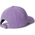 casquette-courbee-violette-ajustable-avec-logo-grise-cotton-chino-classic-sport-polo-ralph-lauren
