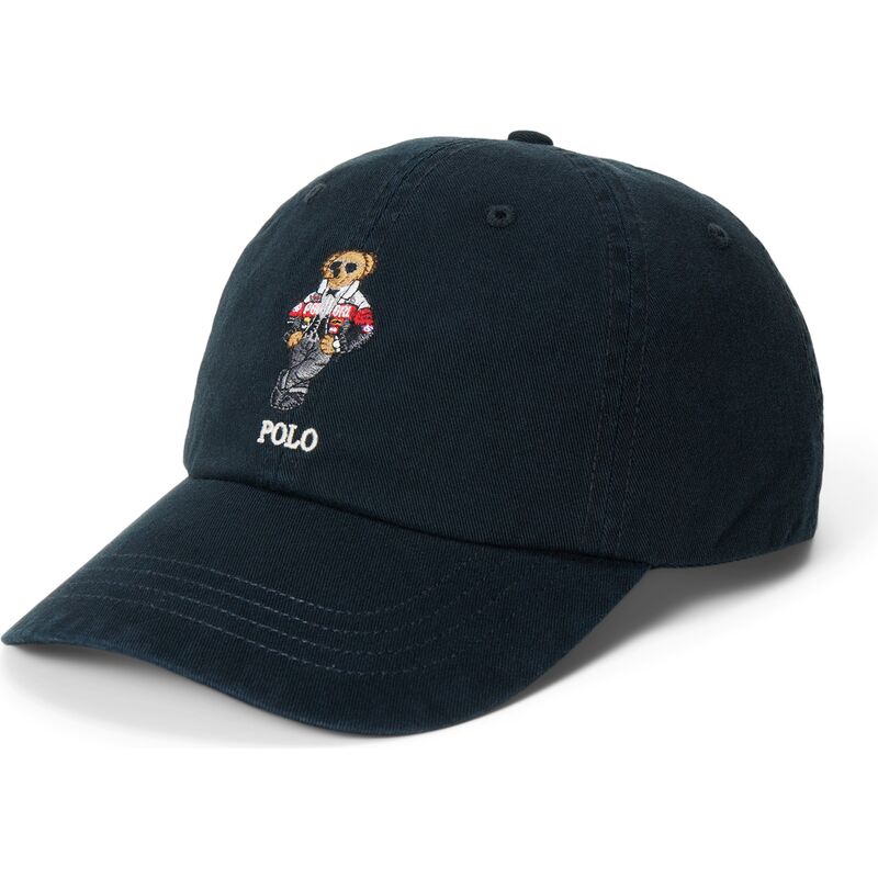 mutzen-gebogen-schwarz-verstellbares-band-woven-bear-von-polo-ralph-lauren