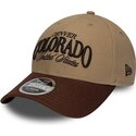 mutzen-gebogen-braun-verstellbares-band-9forty-m-crown-wordmark-der-denver-colorado-von-new-era