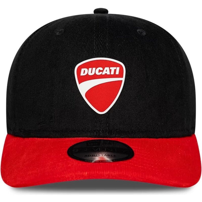 mutzen-gebogen-schwarz-snapback-9seventy-stretch-snap-contrast-visor-der-ducati-motor-motogp-von-new-era