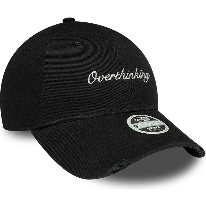 mutzen-gebogen-schwarz-verstellbares-band-9twenty-slogan-overthinking-von-new-era