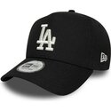 mutzen-gebogen-schwarz-snapback-9forty-e-frame-mythical-icon-der-los-angeles-dodgers-mlb-von-new-era